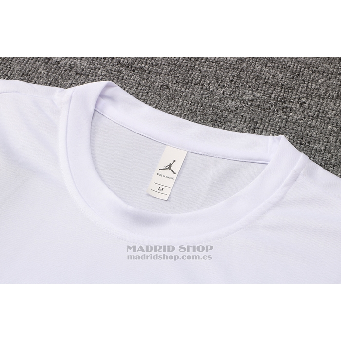 Chandal del Paris Saint-Germain Jordan Manga Corta 2021-2022 Blanco